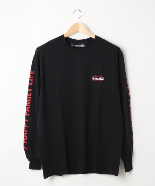 tシャツ 「W」「it」「THE nookie」ANIME L/S TEE レディース メンズ tシャツ 「W」「it」「THE nookie」ANIME L/S TEE レディース