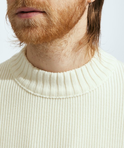 Re-purpose Yak knit （white beige） RE-PURPOSE ⁄ リパーパス】YAK
