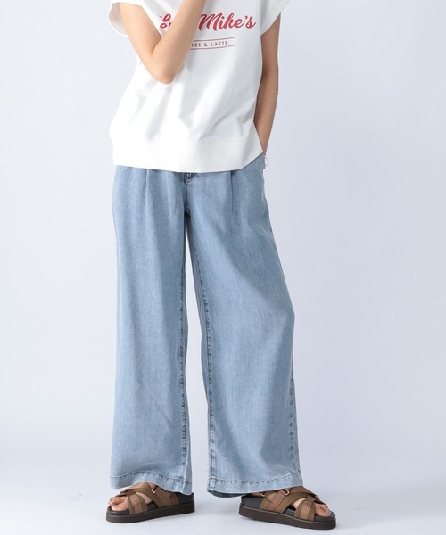 人気の商品 パンツ デニム Paypayモール店 ジーンズ Barnyardstorm ライトワイドデニム Zozotown 店 ジーンズ Zozotown 通販 購入日本