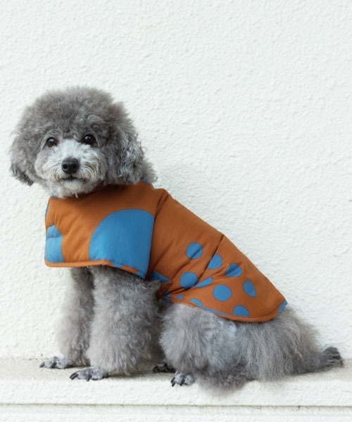 392 plus m 犬 服 Quilting Dog Poncho - maru 706040