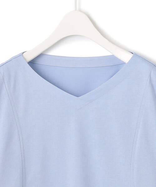 tシャツ 「洗える」 ブラウスライクジャージー ドルマンスリーブカットソー レディース ICB tシャツ 「洗える」 ブラウスライクジャージー ドルマン