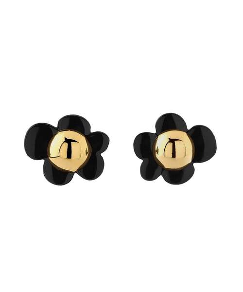 ANEMONE（アネモネ） ピアス メタル×クリアフラワーピアス レディース