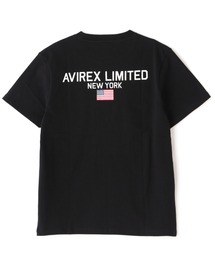 AVIREX☆限定 SHORT SLEEVE CREW NECK T AVIREX LIMITED NY AVIREX tシャツ 「WEB&DEPOT限定」SHORT SLEEVE CREW NECK T