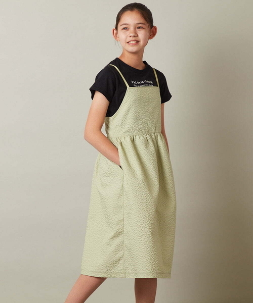 a.v.v ワンピース 「140-150」キャミワンピース キッズ 子供服