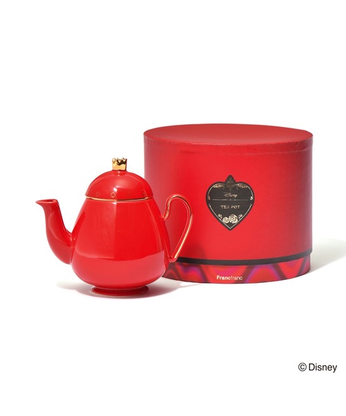 クィーンオブハートのティーポット Francfranc（フランフラン） 食器 ディズニー VILLAINS NIGHT