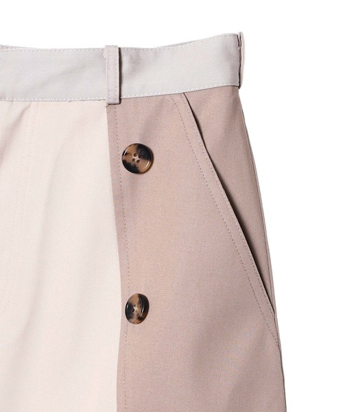rokh スカート MULTI PLEATED DETAILED MIDI SKIRT R2CA168
