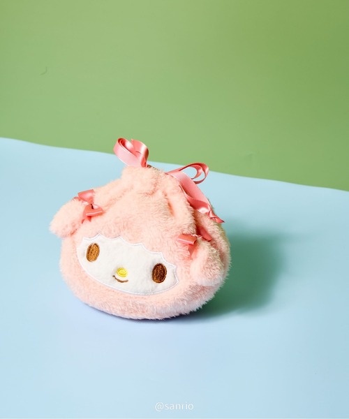 sanrio（サンリオ） ポーチ 「 」まんまる巾着 ポーチ NJI レディース
