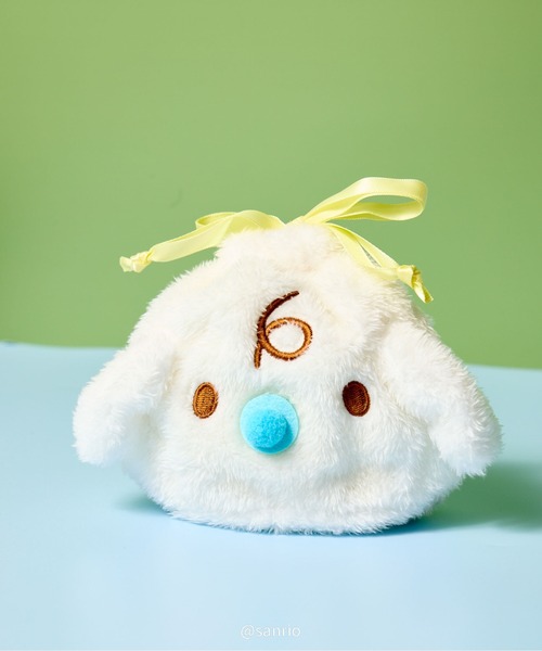 sanrio（サンリオ） ポーチ 「 」まんまる巾着 ポーチ NJI レディース