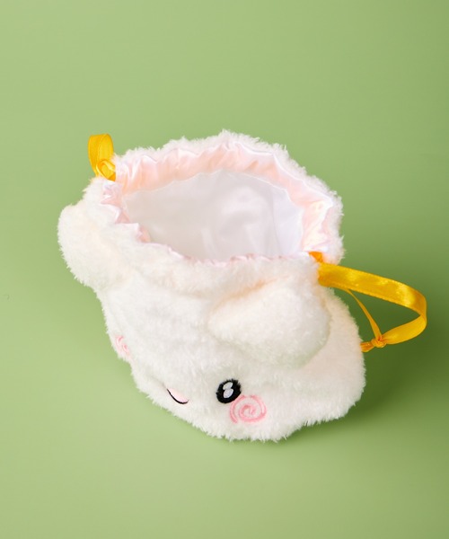 sanrio（サンリオ） ポーチ 「 」まんまる巾着 ポーチ NJI レディース