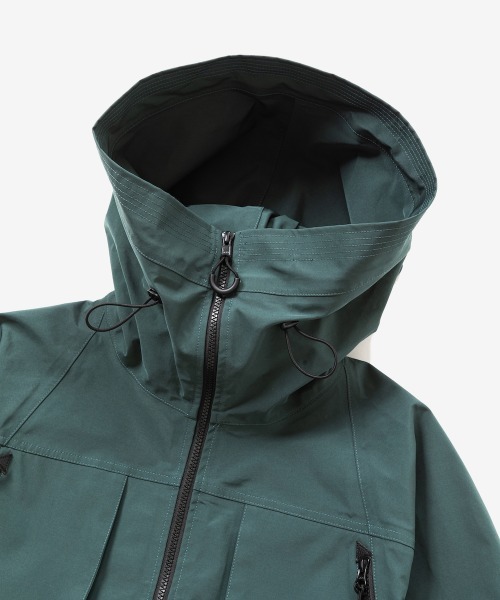 rehacer レアセル 3レイヤー モッズ コート rehacer ナイロンジャケット : 3 Layer Big Hooded Jacket / 3
