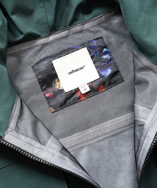 ジャケット・アウター NYLON 3LAYER HOODED JACKET rehacer ナイロンジャケット : 3 Layer Big Hooded Jacket / 3