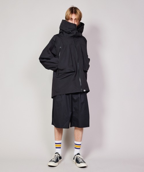 rehacer レアセル 3レイヤー モッズ コート rehacer ナイロンジャケット : 3 Layer Big Hooded Jacket / 3