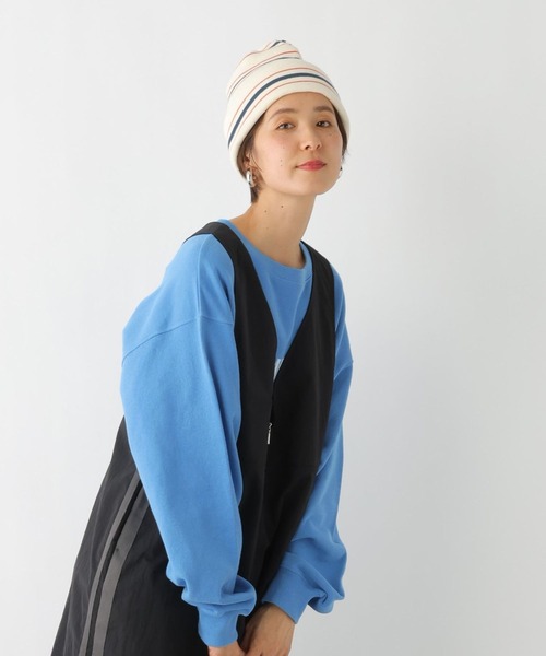 ニット帽 ニットキャップ ニットボーダービーニー　102415 レディース | LEPSIM | 15