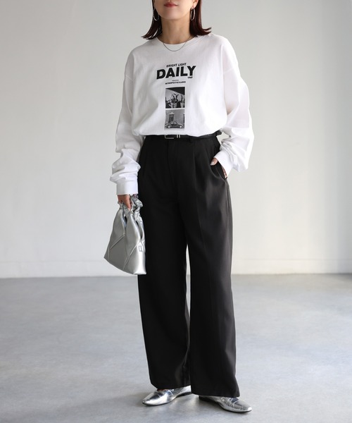 reirie フォトプリントロングスリープTシャツ Ray BEAMS（レイビームス）の「Ray BEAMS / フォトプリント