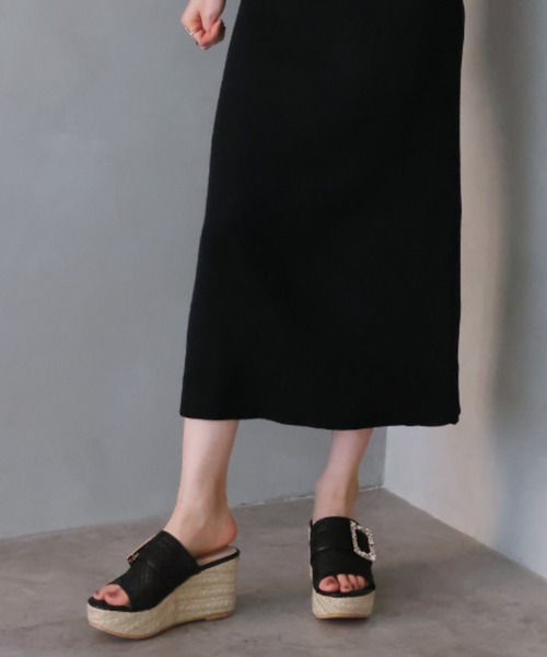 ♡Ma　ビジュー付ウェッジサンダル♡ 楽天市場】サンダル レディース ウェッジソール 歩きやすい