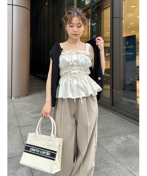 FRAY I.D パンツ 2タックバレルパンツ レディース : ZOZOTOWN Yahoo!店 