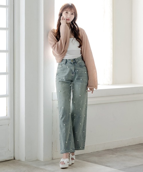 Julia Boutique（ジュリアブティック） カーディガン ショート丈ボレロ