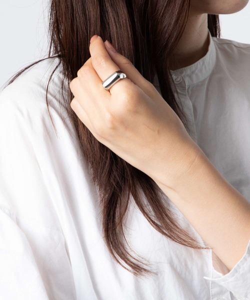 【TOM WOOD】 クレストリング シルバー 【トムウッド】 TOM WOOD 指輪 リング Crest Ring トムウッド クレスト メンズ