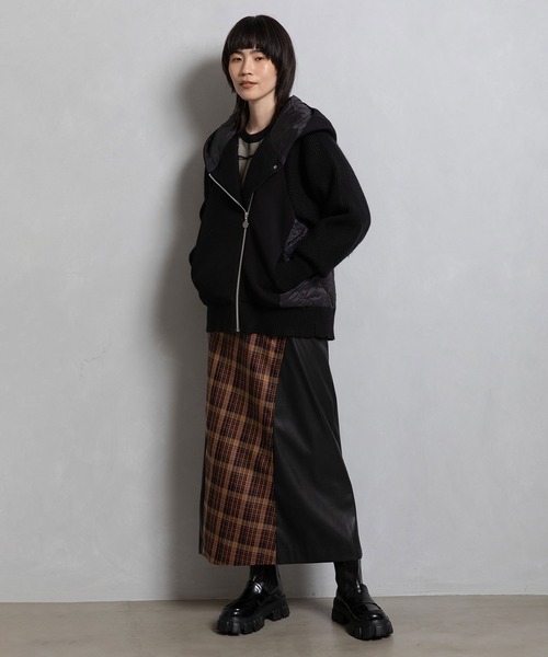 スカート [S]MARECHAL TERRE MARECHAL TERRE スカート コンビネーションスカート : ZOZOTOWN
