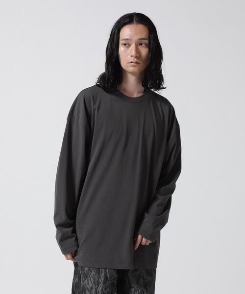 ATON（エイトン） tシャツ (エイトン)FRESCA PLATE | OVERSIZED L/S T