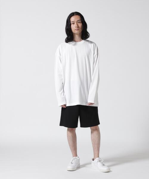 ATON（エイトン） tシャツ (エイトン)FRESCA PLATE | OVERSIZED L/S T