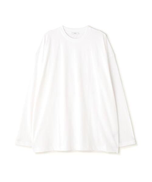 ATON（エイトン） tシャツ (エイトン)FRESCA PLATE | OVERSIZED L/S T