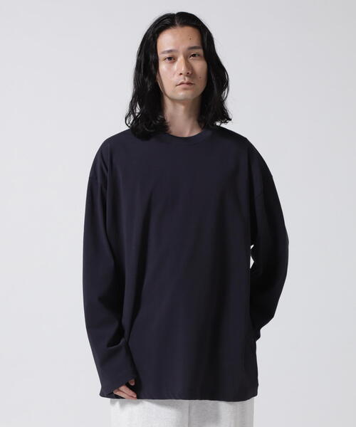 ATON FRESCA PLATE | ポロシャツ ネイビー　新品未使用　Ｌ FRESCA PLATE | LOOSE FIT T-SHIRT – ATON | エイトン