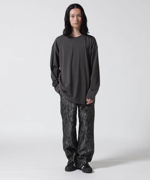 ATON（エイトン） tシャツ (エイトン)FRESCA PLATE | OVERSIZED L/S T