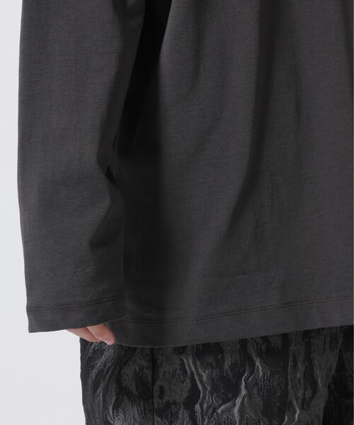 ATON（エイトン） tシャツ (エイトン)FRESCA PLATE | OVERSIZED L/S T