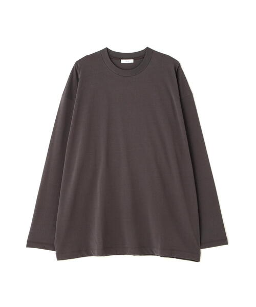 ATON（エイトン） tシャツ (エイトン)FRESCA PLATE | OVERSIZED L/S T