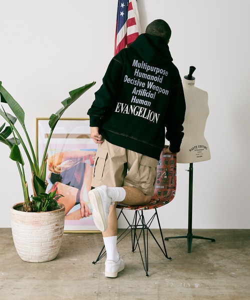 パーカー PLEASURES/プレジャーズ×EVANGELION/エヴァンゲリオン ARTIFICIAL HUMAN HOODIE パーカー フーディ PLEASURES パーカー PLEASURES/プレジャーズ×EVANGELION