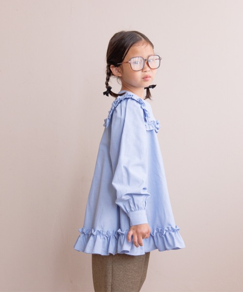 LOWRYS FARM フリルチュニックブラウス LOWRYS FARM｜フリルチュニックブラウス | Rakuten Fashion(楽天