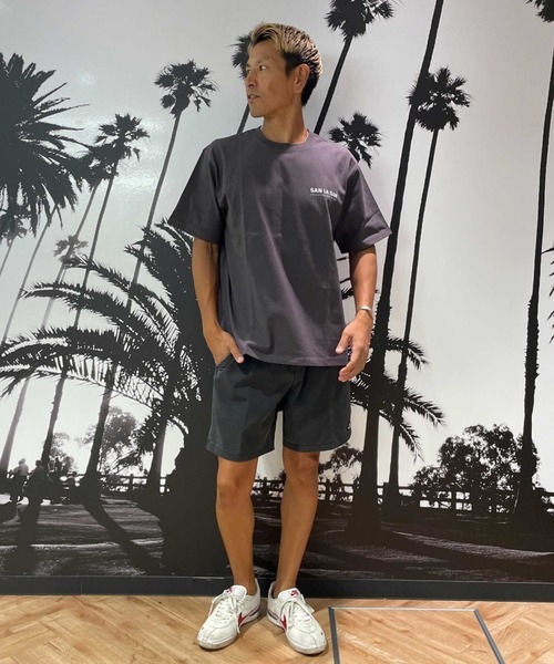 SUNLOVE 関税・送料込 サンスポーツメッシュTシャツ ムラサキスポーツ tシャツ SAN LA SAN/サンラサン SLTシャツ