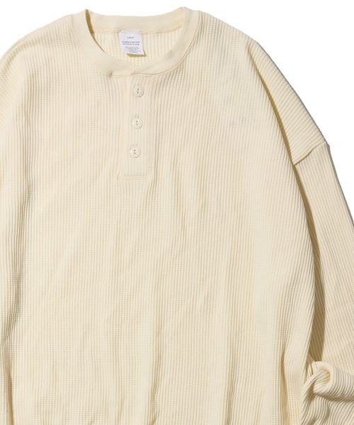 ADPOSION（アドポーション） ヘンリーネック tシャツ メンズ