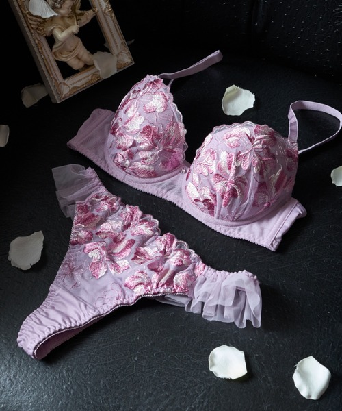 ♡Dolce Fiora♡C65M ♡ブラショーツセット かわいいピンク