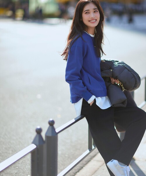 23区（ニジュウサンク） パンツ 「SLOW/一部店舗限定」ニットトータル