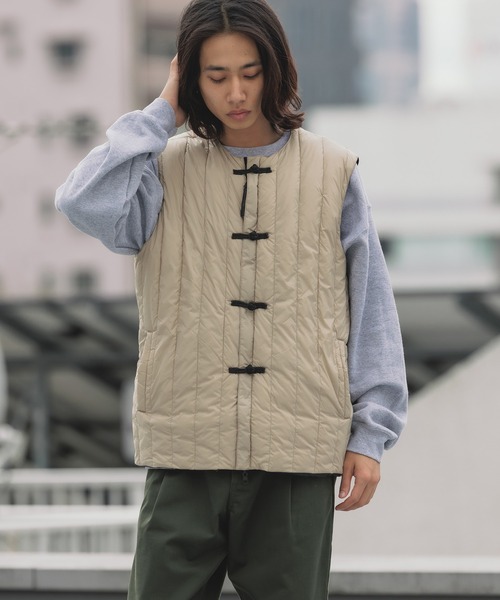 TAION（タイオン） ダウンベスト ベスト メンズ レディース : ZOZOTOWN