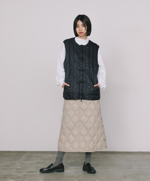 TAION ダウンベスト ベスト TAION/タイオン REVERSIBLE CHINA