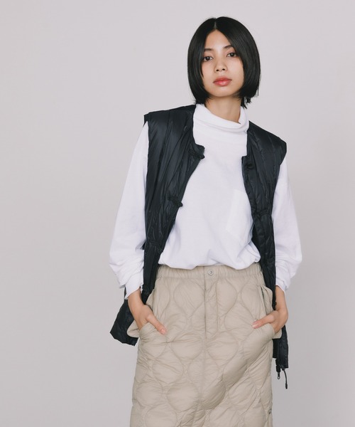 TAION タイオン　チャイナ　ダウンベスト TAION ダウンベスト ベスト TAION/タイオン REVERSIBLE CHINA