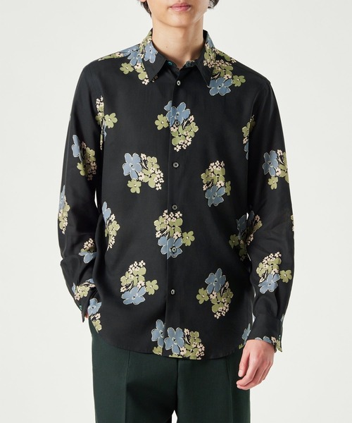Paul Smith　デザインシャツ Paul Smith シャツ Cosmos Floral” プリントシャツ / 153355