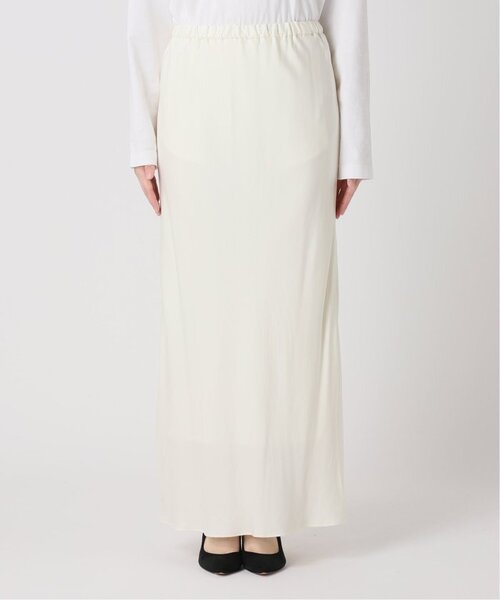 FRAMeWORK スカート 「追加」キュプラバイアスサテンロングスカート