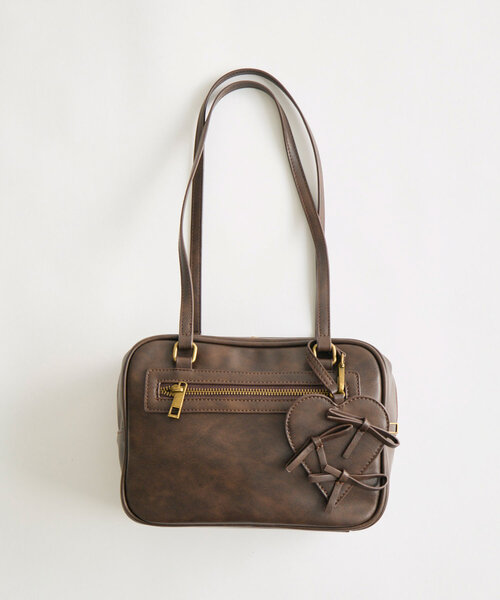 OLIVE des ショルダーバッグ バッグ リボンハートポーチ付き