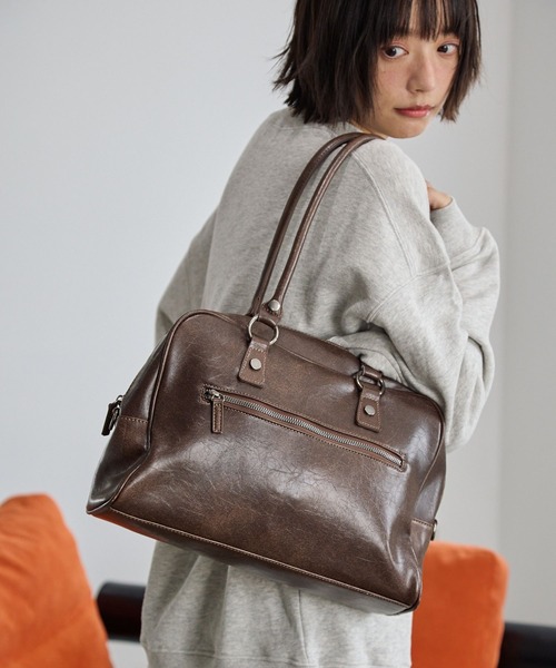 PBLIM ボストンバッグ 「UNISEX/500mlペットボトルも入る」2WAY