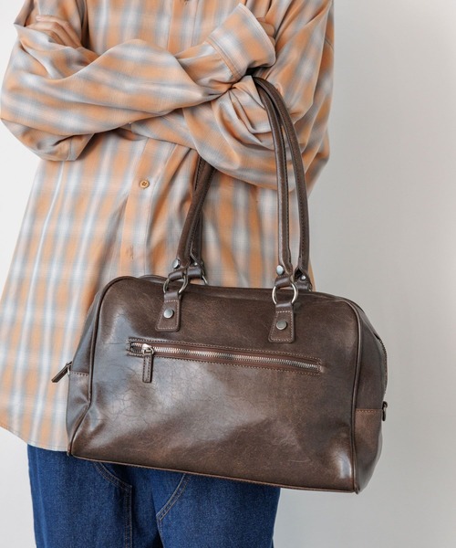 PBLIM ボストンバッグ 「UNISEX/500mlペットボトルも入る」2WAY