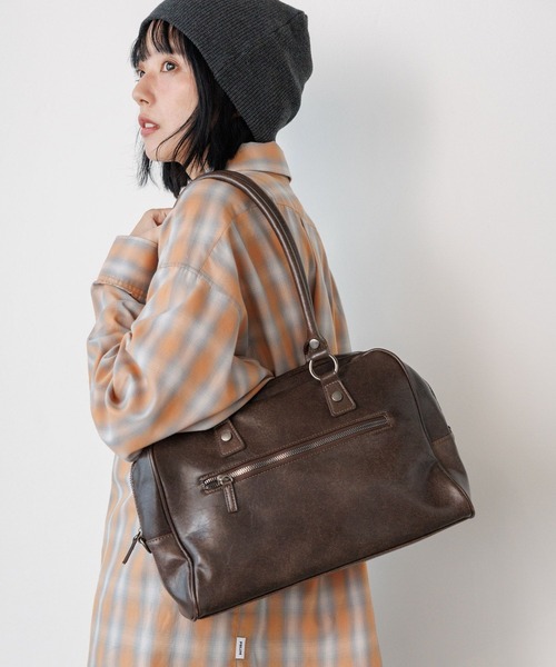 PBLIM ボストンバッグ 「UNISEX/500mlペットボトルも入る」2WAY