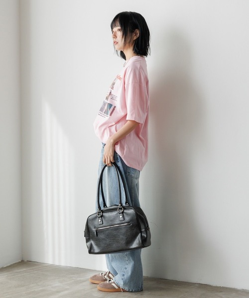 PBLIM ボストンバッグ 「UNISEX/500mlペットボトルも入る」2WAY
