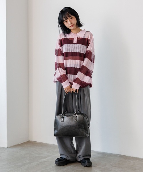 PBLIM ボストンバッグ 「UNISEX/500mlペットボトルも入る」2WAY