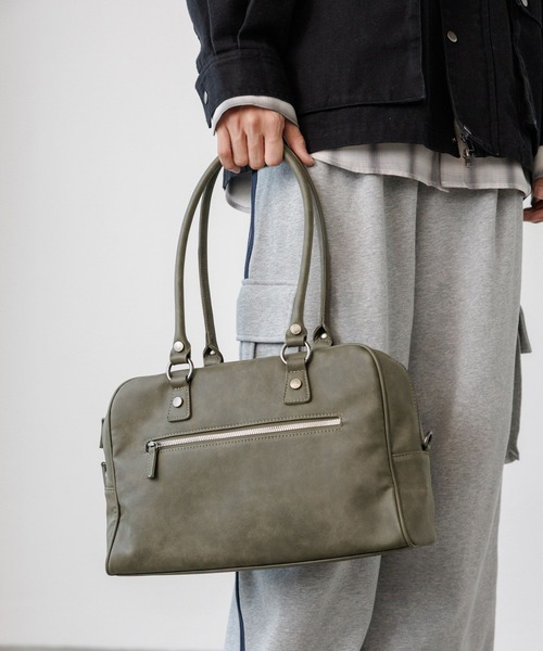 PBLIM ボストンバッグ 「UNISEX/500mlペットボトルも入る」2WAY