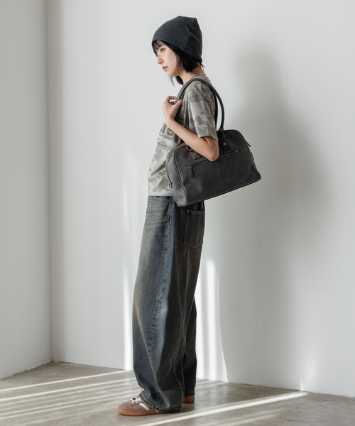 PBLIM ボストンバッグ 「UNISEX/500mlペットボトルも入る」2WAY