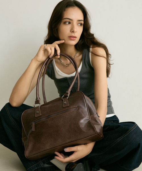 PBLIM ボストンバッグ 「UNISEX/500mlペットボトルも入る」2WAY